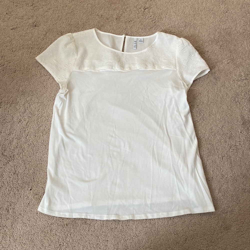 Short sleeve dress top